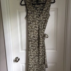 BCBG Wrap Crepe Dress